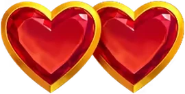 Heart card symbol in Crown Strike: Hold and Win