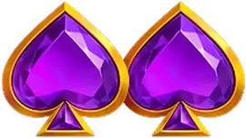 Spade card symbol in Crown Strike: Hold and Win
